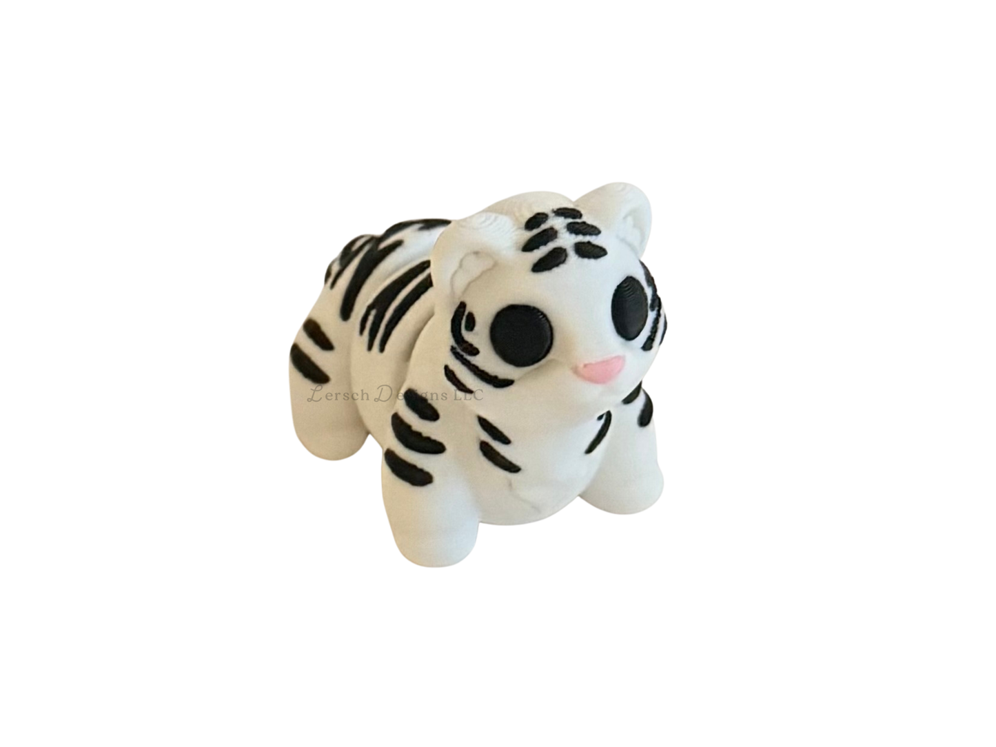 Articulating Tiger - White (S)