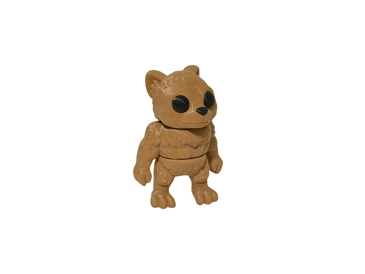 Design Figurew Articulating Werewolf Figure - (S) – Lersch Designs LLC