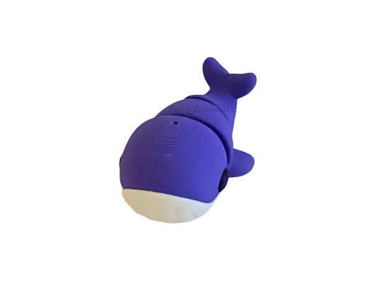 Articulating Whale - Purple (S)