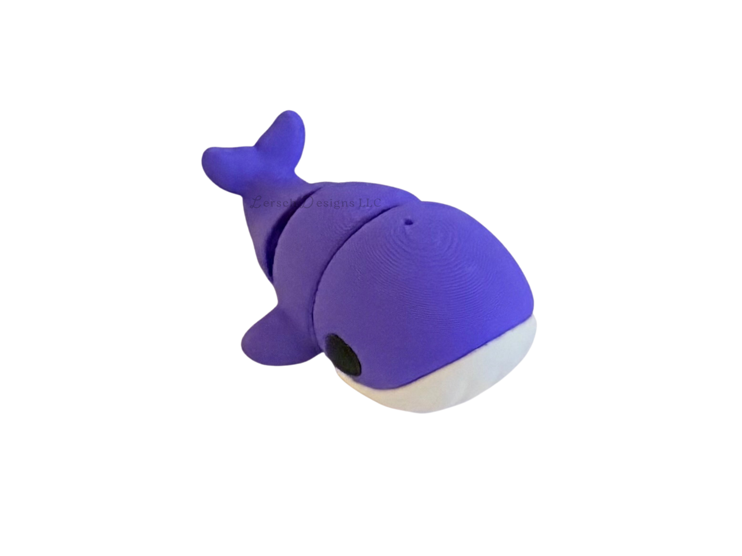 Articulating Whale - Purple (S)